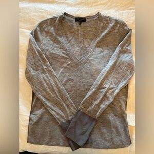Rag & Bone wool and silk v-neck sweater